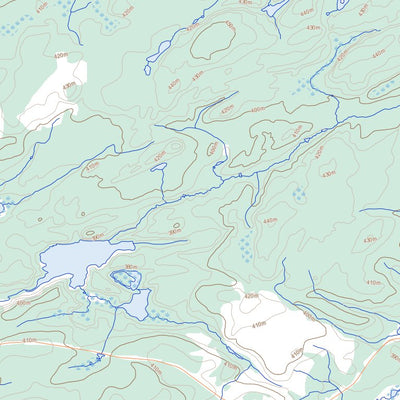Aerofoil Lake, ON (052K10 Toporama)