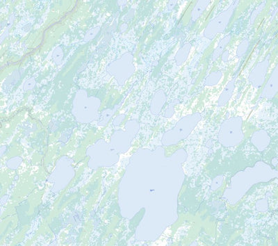 Michiskan Lake, MB (053N11 Toporama)