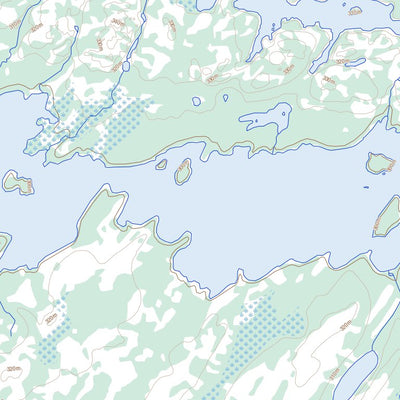 North Caribou Lake, ON (053B15 Toporama)