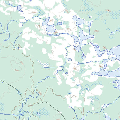 Machawaian Lake, ON (052P16 Toporama)