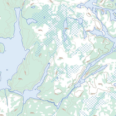 Pasateko Lake, ON (053F10 Toporama)