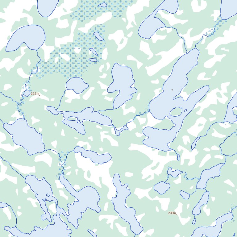 Stables Lake, ON (053J06 Toporama) Map by Natural Resources Canada ...