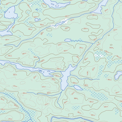 Margot Lake, ON (053C06 Toporama)