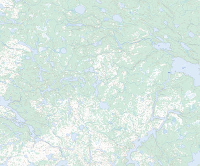 Borland Lake, ON (053D16 Toporama)