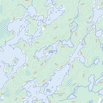 Pakashkan Lake, ON (052G08 Toporama)