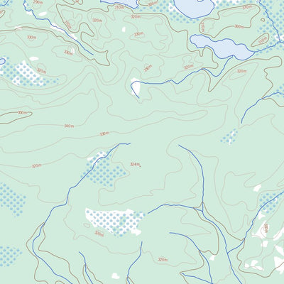 Angekum Lake, ON (053F05 Toporama)