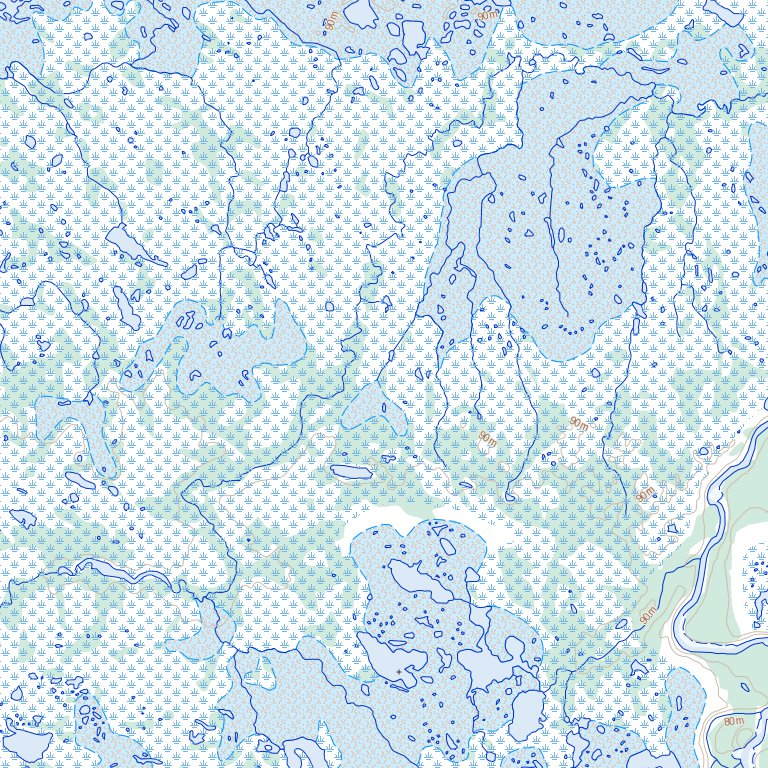 Commission Lake, MB (054A05 Toporama) Map by Natural Resources Canada ...