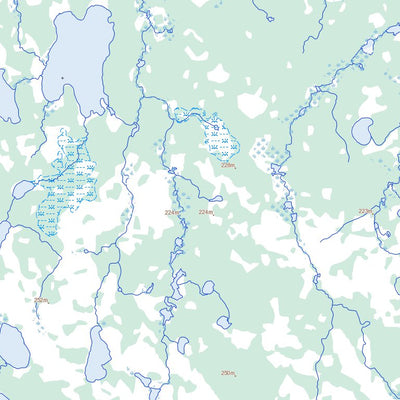 Pierce Lake, MB (053K02 Toporama)