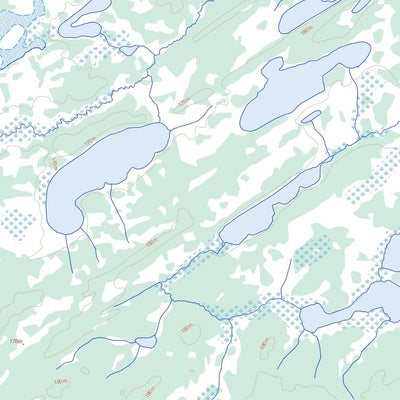 Wilsie Lake, MB (053M08 Toporama)