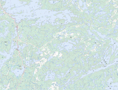Kakagi Lake, ON (052F04 Toporama)