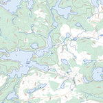 Medicine Stone Lake, ON (052L16 Toporama)