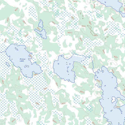 Aikens Lake, MB (052M03 Toporama)