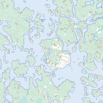 Aikens Lake, MB (052M03 Toporama)