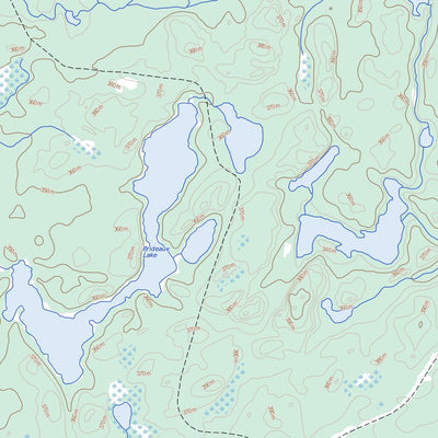 Kirkness Lake, ON (052N12 Toporama)