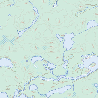 Upturnedroot Lake, ON (052O14 Toporama)