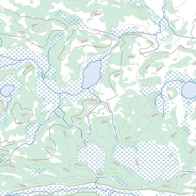Lily Pad Lake, MB (053E03 Toporama)