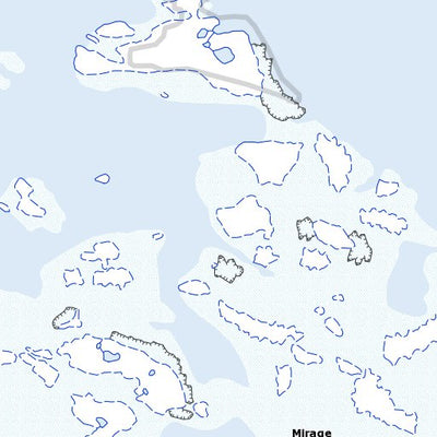 Mirage Islands, NU (055J12 Toporama)