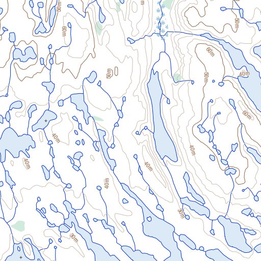 Bowser Island, NU (055N14 Toporama) Map by Natural Resources Canada ...
