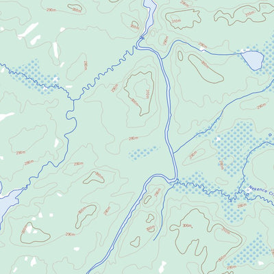 Mizzay Bay, ON (053F01 Toporama)