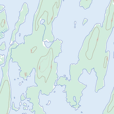 Reeb Lake, ON (053H02 Toporama)