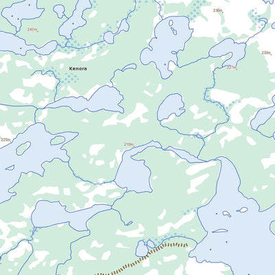 Withers Lake, ON (053J05 Toporama)