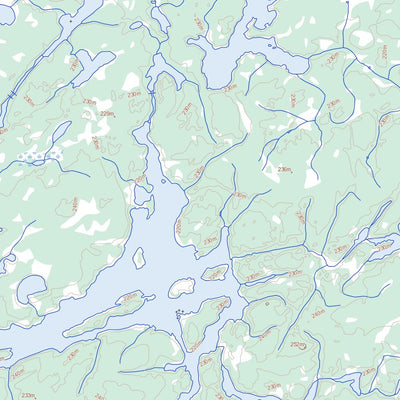 Bolton Lake, MB (053L05 Toporama)