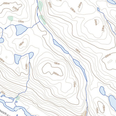 Ibjuriktuq Island, NU (056H09 Toporama)