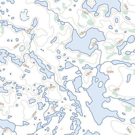 Duffy Lake, NU (055L15 Toporama) Map by Natural Resources Canada ...