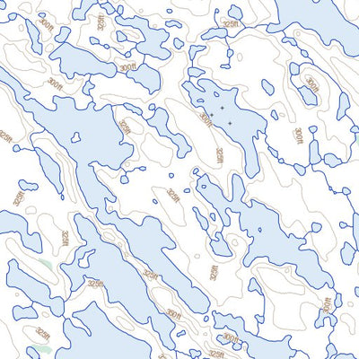 Gibson Lake, NU (055N06 Toporama)
