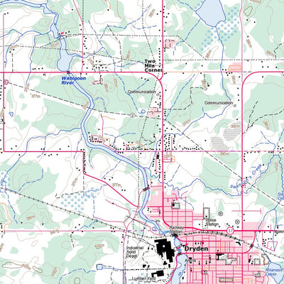 Dryden, ON (052F15 Toporama)