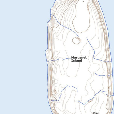 Margaret Island, NU (059B03 Toporama)