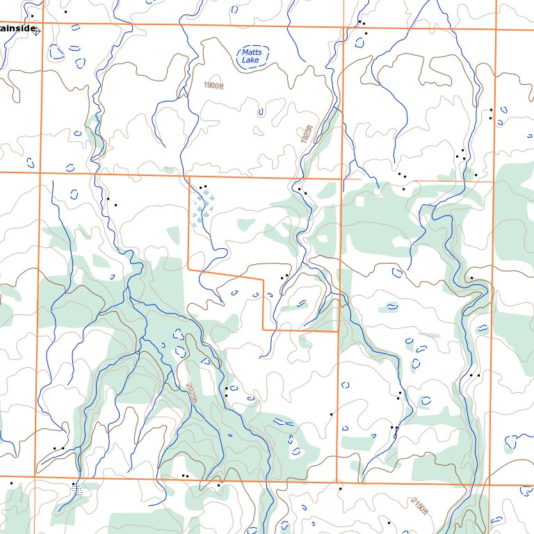 Deloraine, MB (062F01 Toporama) Map by Natural Resources Canada