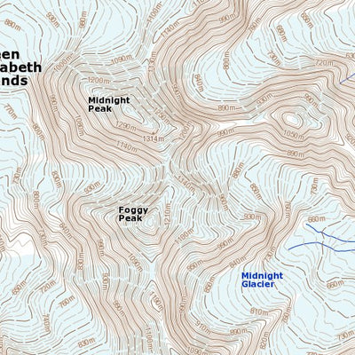 Iceberg Glacier (059G09 Toporama)