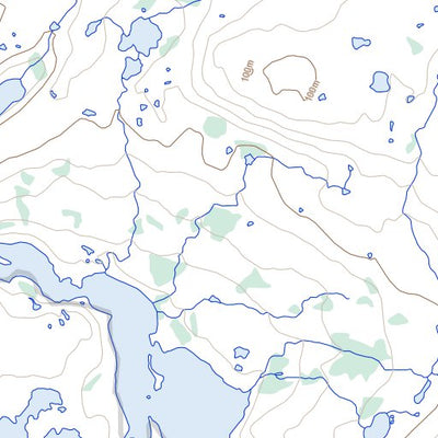 Gill Lake, NU (055K06 Toporama)