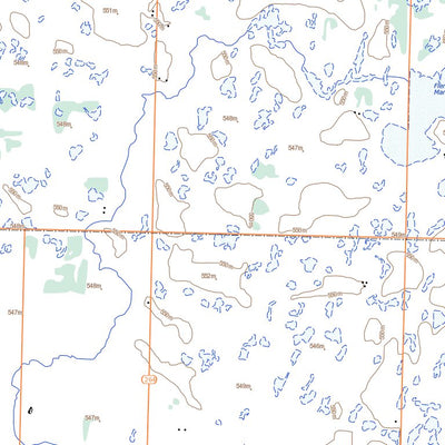 Shoal Lake, MB (062K07 Toporama)
