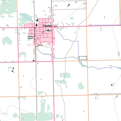 Teulon, MB (062I06 Toporama)