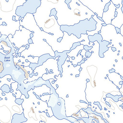 Boot Lake, NU (056A09 Toporama)