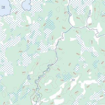 Bull Lake, MB (063A10 Toporama)
