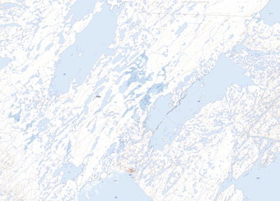 Stanners Harbour, NU (057C10 Toporama)