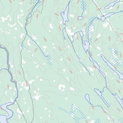 Nemei Lake, SK (063M08 Toporama)