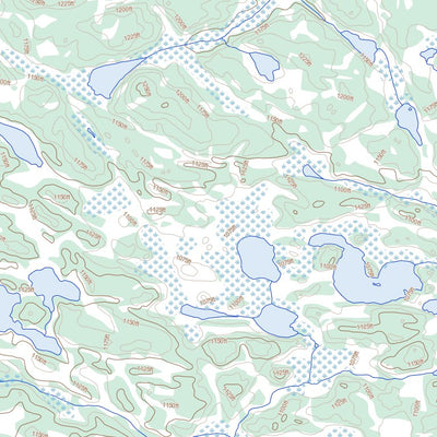 Lamont Lake, MB (063N06 Toporama)