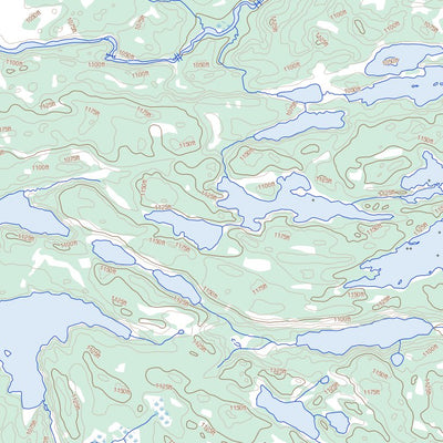 Lamont Lake, MB (063N06 Toporama)