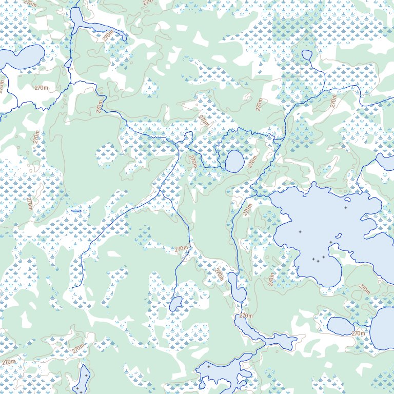 Gunisao Lake, MB (063H09 Toporama) Map by Natural Resources Canada ...