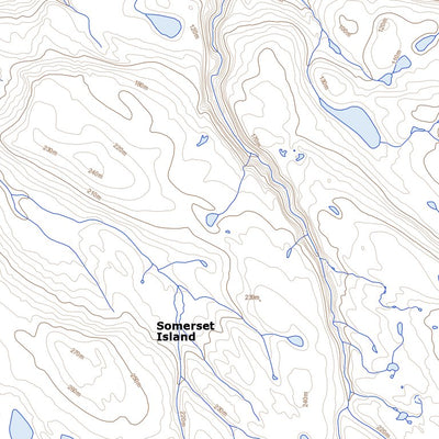 Aston River, NU (058C11 Toporama)