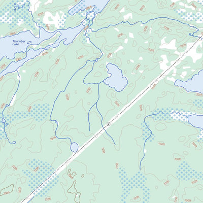 Bulger Lake, MB (063P03 Toporama)