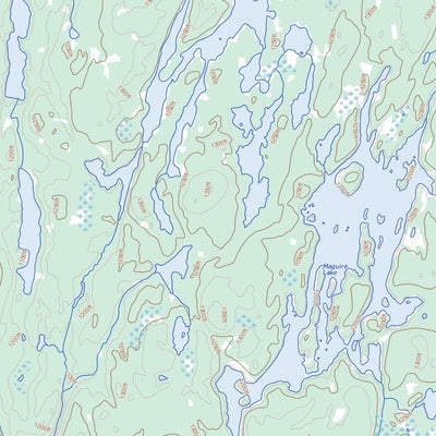 Marchel Lake, SK (063M07 Toporama)