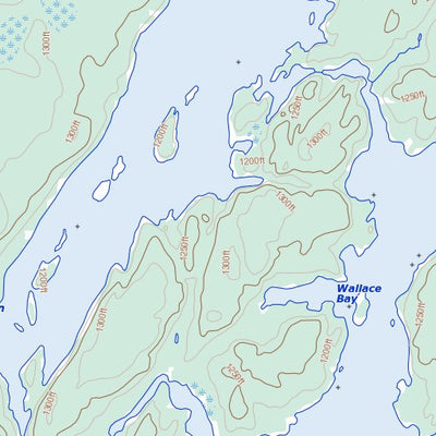 Wathaman Lake, SK (064D13 Toporama)