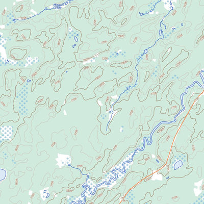 Halfway Lake, MB (063O01 Toporama)