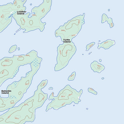 Ballentin Island, MB (064E09 Toporama)