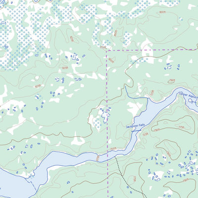 Ospwagan Lake (063O09 Toporama)